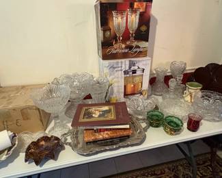 Lots of American cut glass