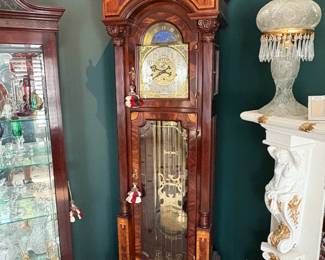 Charles Sligh Grandfather Clock Made in USA