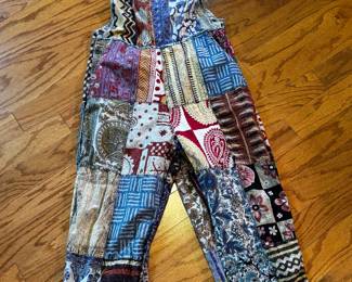 Sacred Threads Patwork Overalls M/L