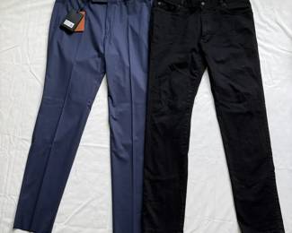 Two Pairs Of Designer ZEGNA Pants