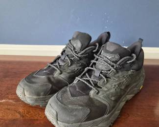 HOKA Vibram Athletic Shoes Black Sz 11D
