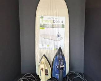 Rowenta and Proctor Silex Irons New Ironing Board