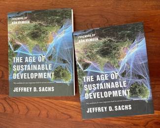 a1st Ed. Signed The Age Of Sustainable Development, Jeffrey Sachs