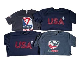 Four USA Rugby Tshirts