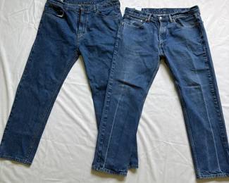 Two Vintage Levi Jeans