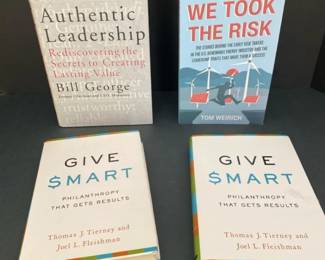 Signed Book Lot Thomas Tierney Give Smart And More