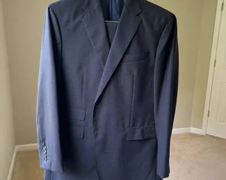 Sid Mashburn Italian 100 Wool Suit w Mashburn Garment Bag