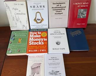 Book Lot Wall Street, Stock Market, And Commodity Chart Analysis