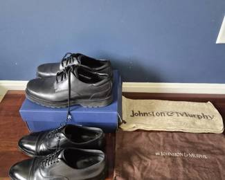 Johnston Murphy and Rockport Mens Dress Shoes