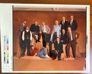 1997 Business Week Photo With Peter Burrows and Steve Jobs