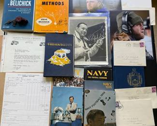 Belichick Family And Naval Academy Memorabilia Some Authenticated