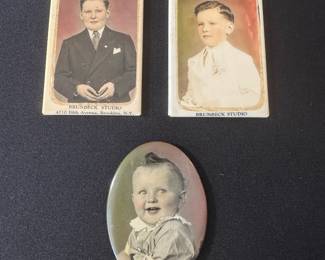 Cabinet Cards Brunbeck Studio, Brooklyn Late 19th/Early 20th C.