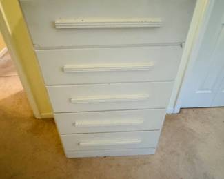 Wood 5 Drawer Chest
