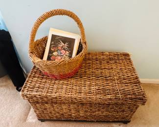 Wicker Storage Chest