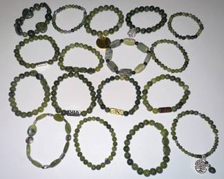 Connemara Marble Beaded Bracelet Collection