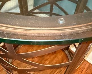 Geometric Style Side Table