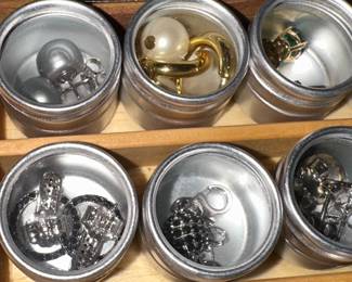 Assorted Sterling Silver and  Costume Earrings 