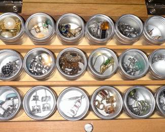 Assorted Sterling Silver and  Costume Earrings 