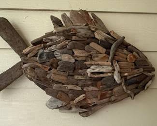 Driftwood Fish Wall Art