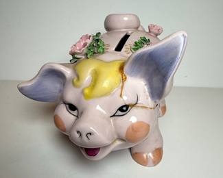 Lefton China Piggy Bank