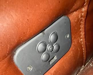 Electric Leather Reclining Chair with USB Port
