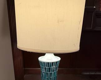 Mid-Century Modern Style Mosaic Table Lamp