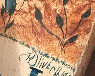 Habersham Plantation Hand-Painted Wall Plaque