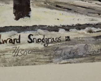 Edward Snodgrass The Stone Church Limited Edition Print