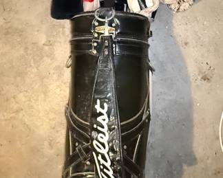 Titleist Tour Staff Golf Bag with Vintage Woods