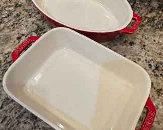 Staub Ceramic Baking Dish Set - Cherry