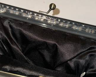 Peacock Beaded Clutch Evening Bag