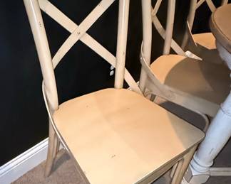 Cross-Back Dining Chairs