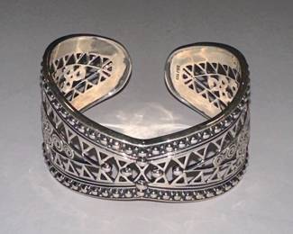 BBJ 925 Sterling Silver Cuff Bracelet