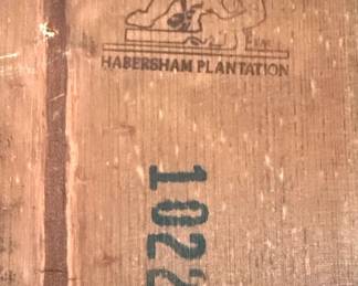 Habersham Plantation Hand-Painted Wall Plaque