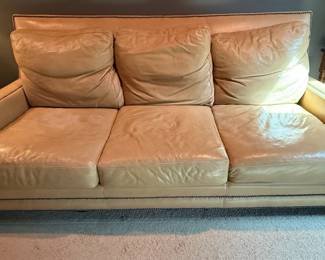 Henredon Leather Company Sofa