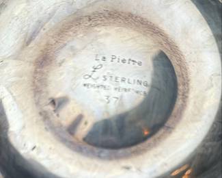 La Pierre Sterling Silver Weighted Compote