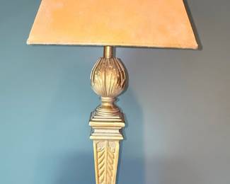 Neoclassical Style Brass Table Lamp