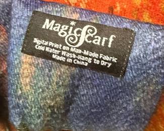 Magic Scarf Art Print Wrap - Van Gogh Style