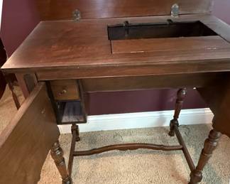 Vintage Sewing Machine Cabinet Style
