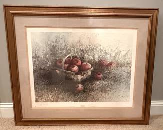 Hubert Shuptrine Apple Plenty Art Print