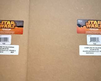 Silver Buffalo Star Wars MDF Wall Art Set