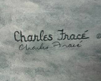 Charles Fracé Signed Limited Edition Polar Bear Print