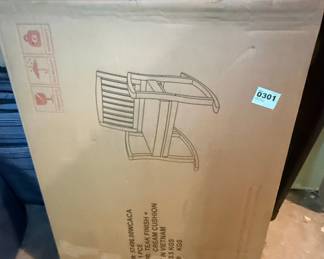 Outdoor Rocking Chairs, New in Box