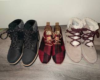 Assorted Winter Footwear Collection - TOMS & Sorel