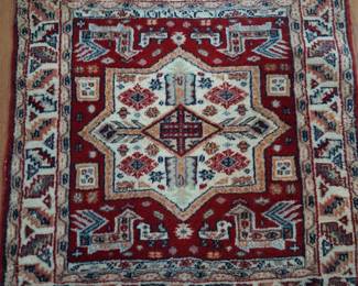 Antique Persian wool rug
