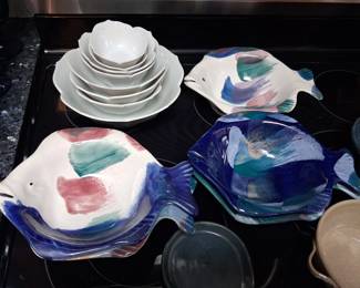 Pottery bowls