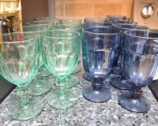 Vintage libby bar glasses.