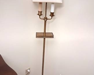 Vintage mid century brass lamp