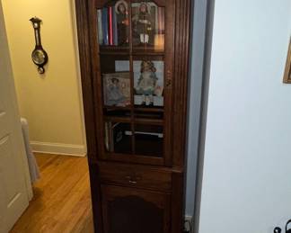 Thomasville Mystique Lighted Corner Cabinet