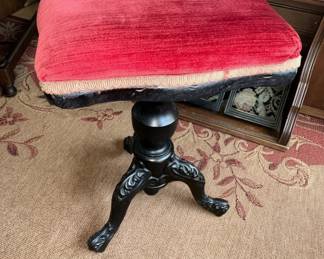 Victorian Piano Stool